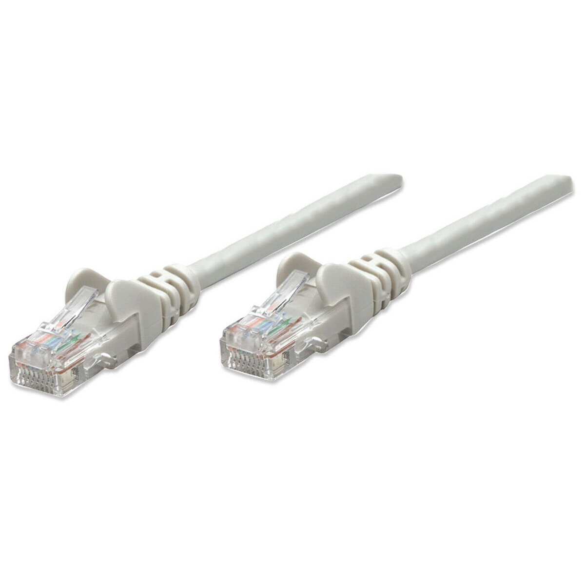 Cable Patch Cat6 2.0M(7.0F) Utp Gris Intellinet 334112