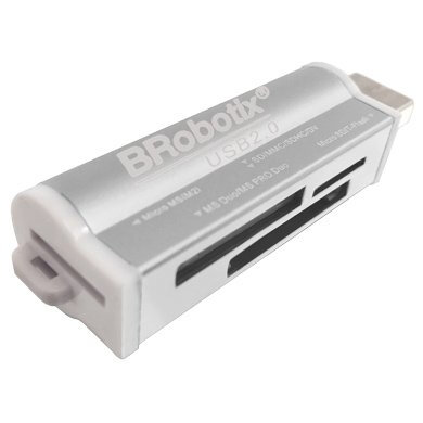 Lector Usb Brobotix 180420P Plata Usb 2.0
