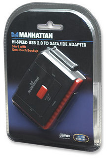 Convertidor Manhattan Usb 2.0 A Hdd Ide40/Sata Otb 179195