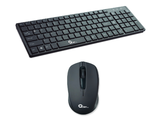 Kit De Teclado Y Mouse Inalambrico Xie Qian Qaki18001 8-10Mts 105Tecla