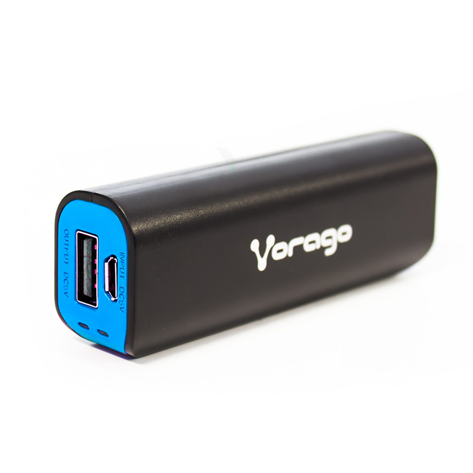 Power Bank Vorago Pb-150 2200 Mah Negro/Azul Bolsa