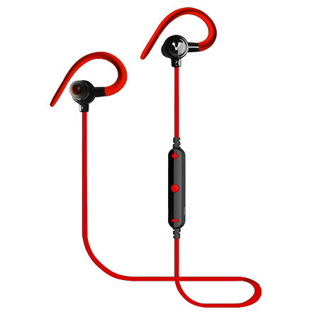 Audifonos Sport Vorago Esb-300 Rojo Bluetooth Manos Libres