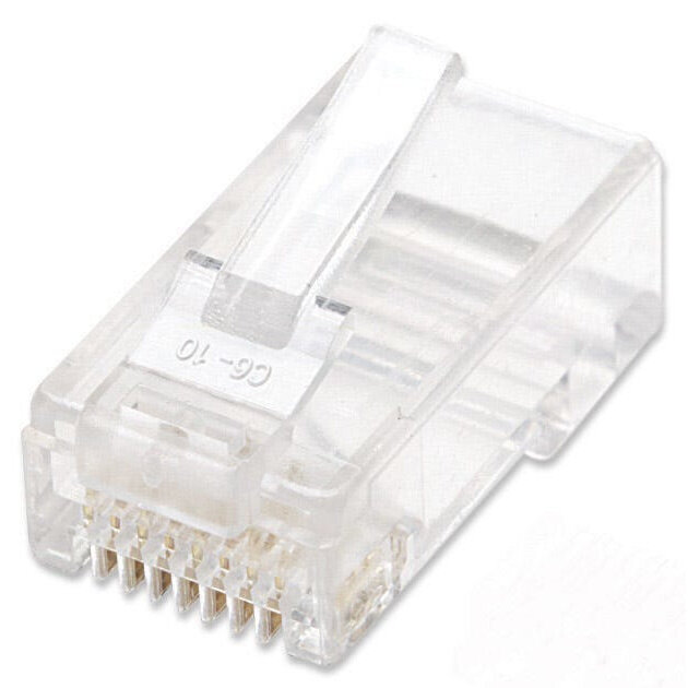 Plug Rj45 Cat5E 2 Puntas Multifilar (1 Pieza) Intellinet 790055