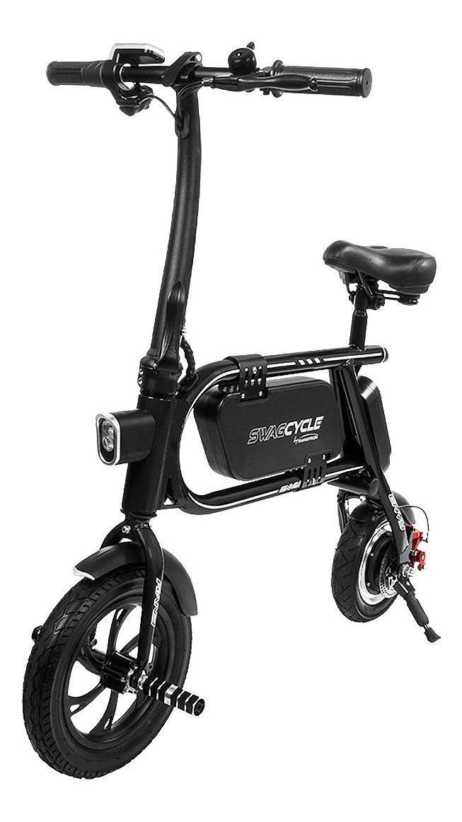 Bicicleta Electrica Swagcycle Envy S/Pedales Black