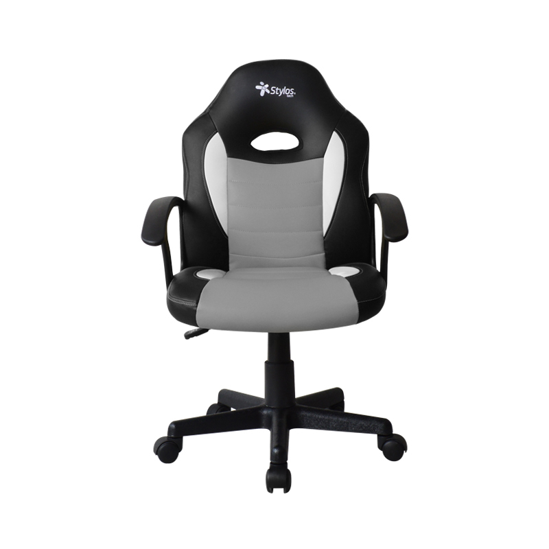 Silla Gamer Stylos Gris Clase 2 Ergonomica 100Kg Stgsgr1S