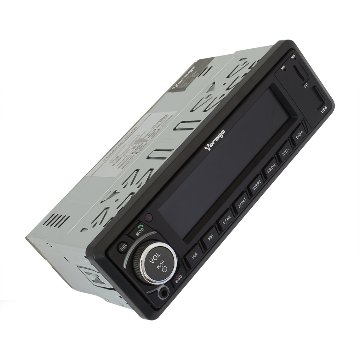 Autoestereo Vorago Car-200 4X45W Fm/Bt/Usb/Micsd/Aux/Rgb/Estereo