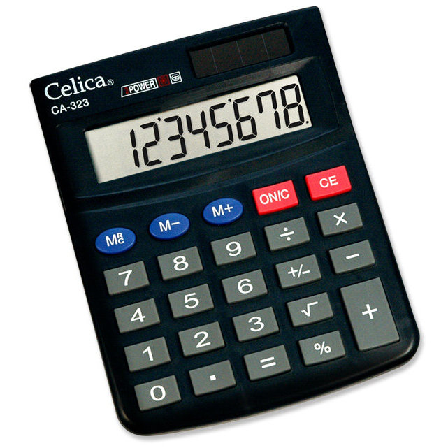 Calculadora Celica Semi Escritorio 8 Digitos