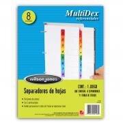 Separador Acco 448 Multidex Basic A-Z Articulos Escolar Y Oficina