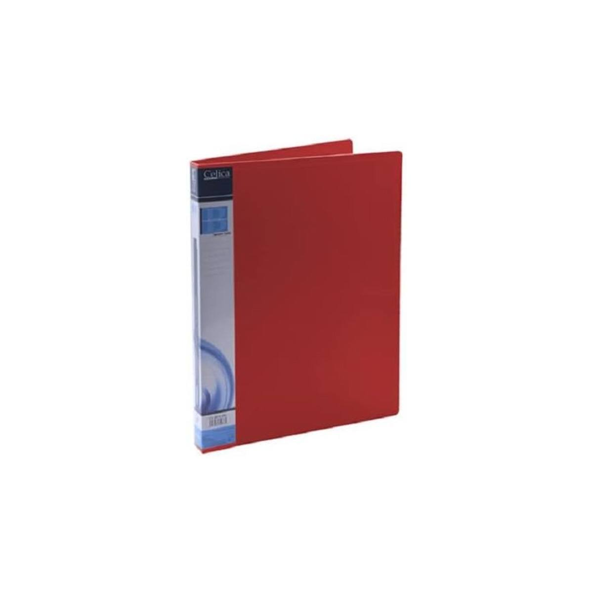 Carpeta De Plático Celica Co-201A-Srd De Palanca Carta Rojo