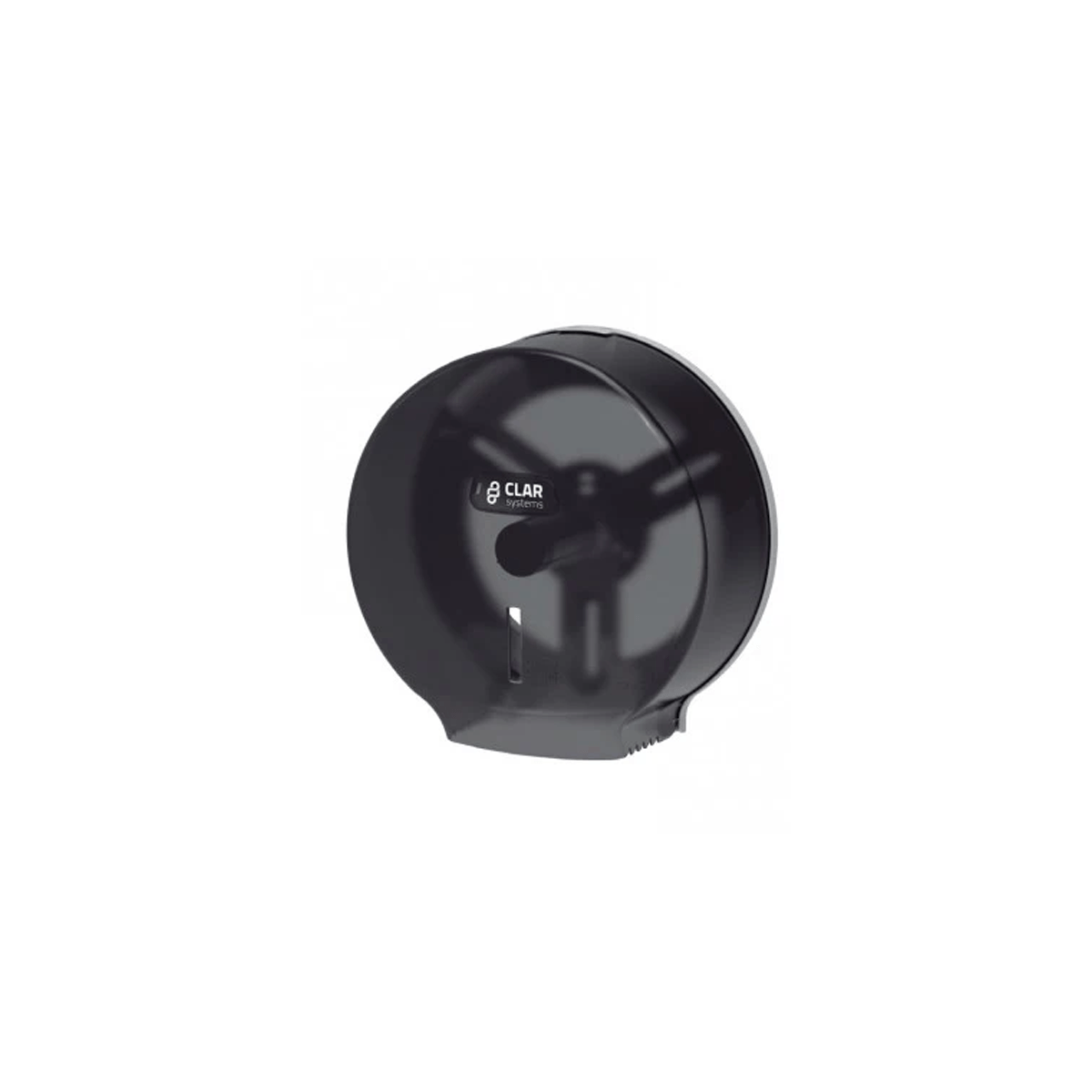 Dispensador De Papel Higiénico Mini Clar Systems Innova Color Humo Rollo Industrial 250Mm Csy010