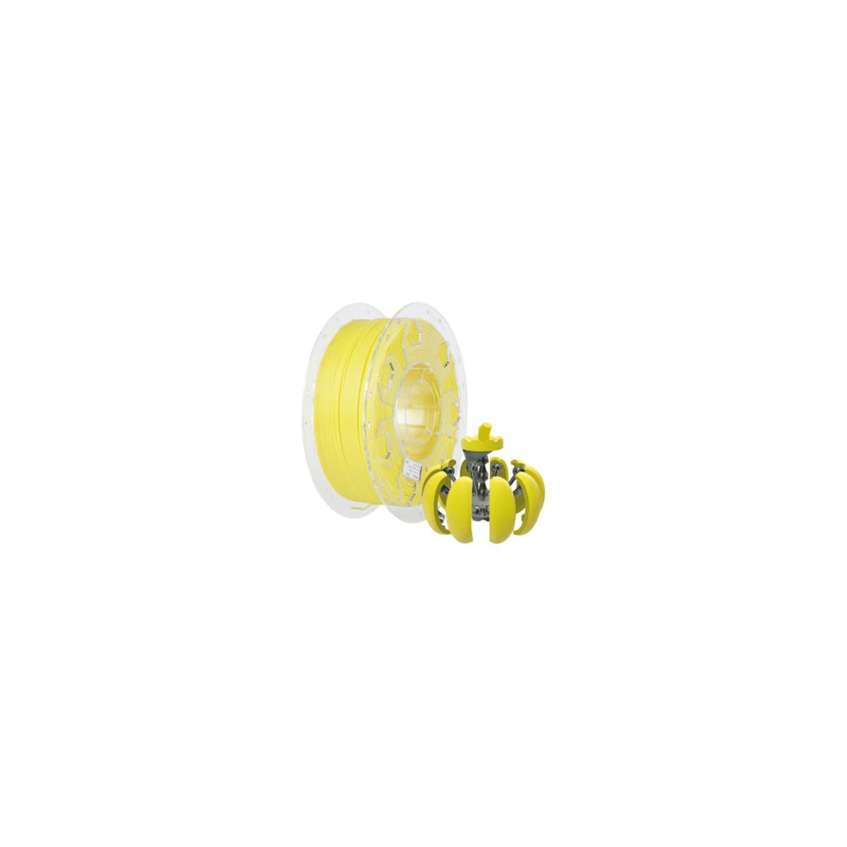 Bobina De Filamento Creality Cr-Tpu 1.75Mm 1Kg Amarillo Fluorescente 3301140002