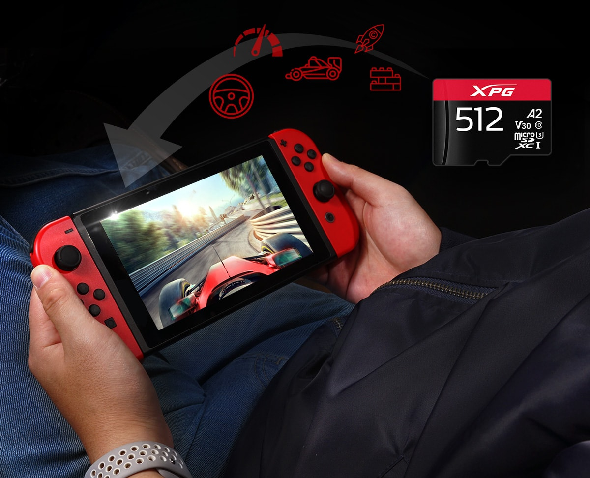 Memoria Micro Sd Adata Xpg Sdxc Uhs-I U3 512Gb Cl10 Sdx512Gui3Xpga1-R