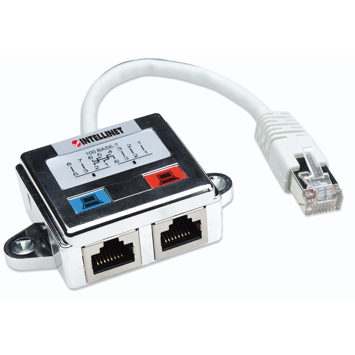 Distribuidor Modular Intellinet 504195 Ftp1X2Rj4510/100Mbps