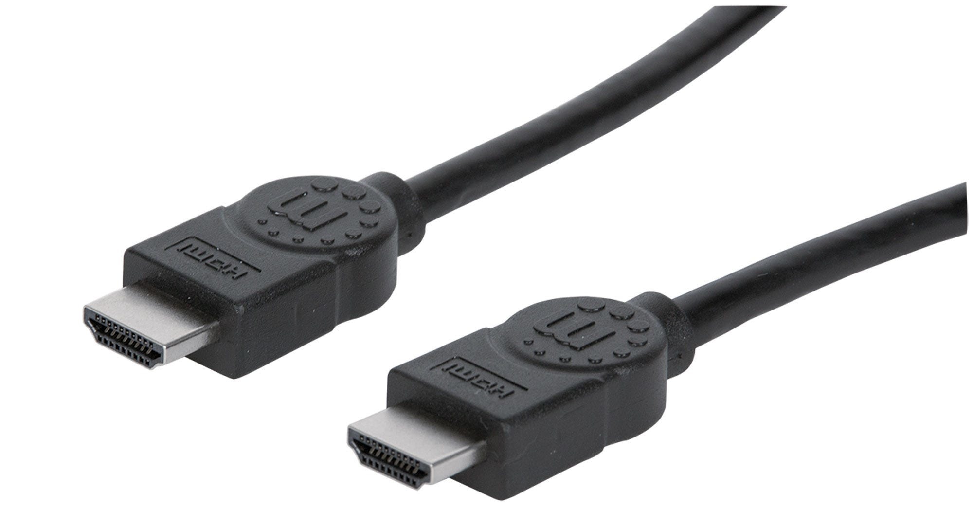 Cable Video Hdmi Manhattan M-M Blindado 2M + Ethernet 323215