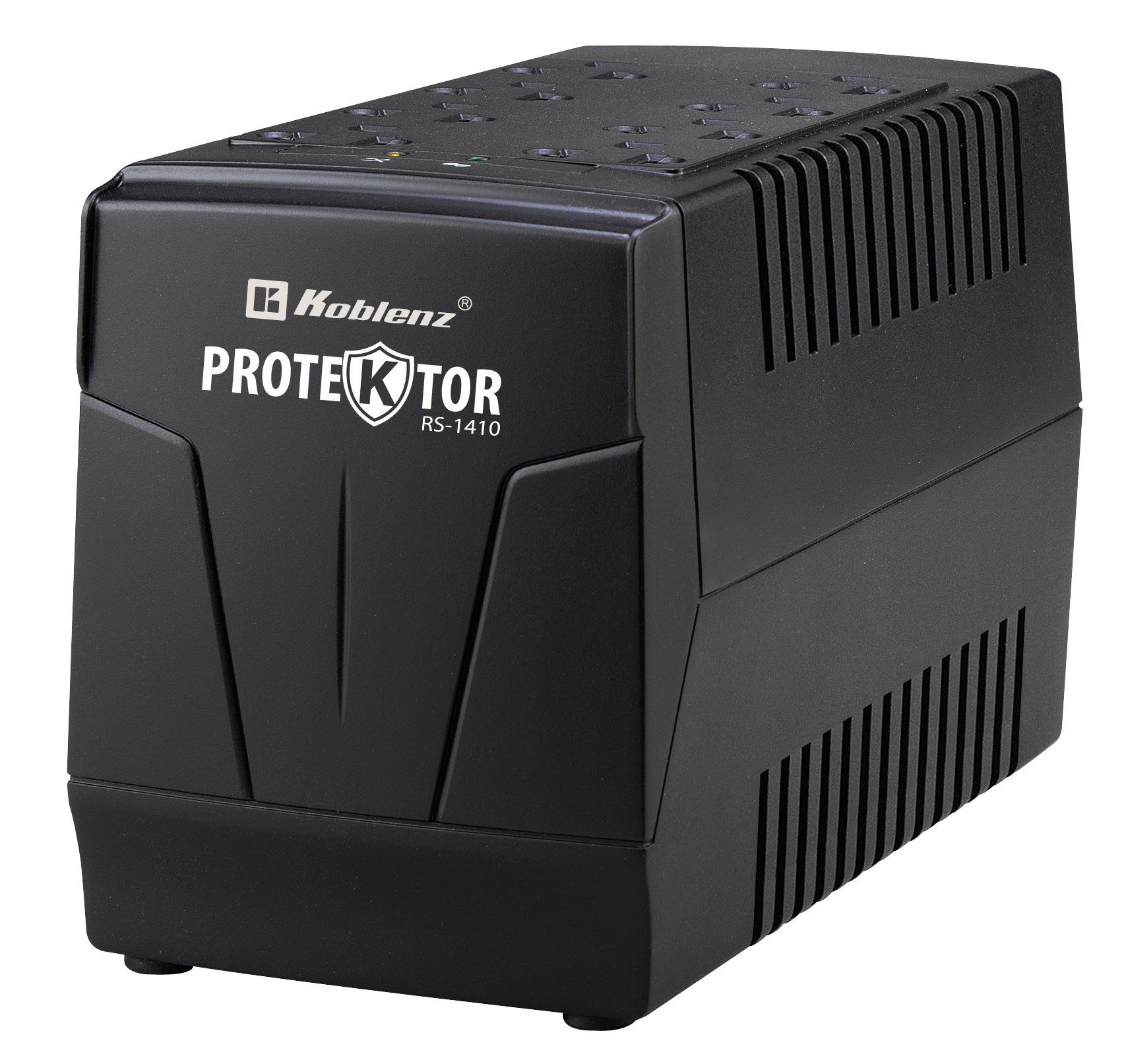 Regulador Koblenz Rs-1410 - 8, Negro, Oficina, 1410 Va, 700 W