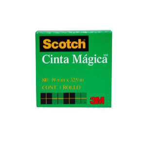 810 Cinta Magica 3M 19Mmx33M Español Articulos Escolar Y Oficina
