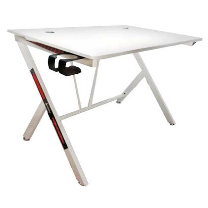 Escritorio De Trabajo Nextep Hogar/Oficina Base Metal 115X73Cm Blanco