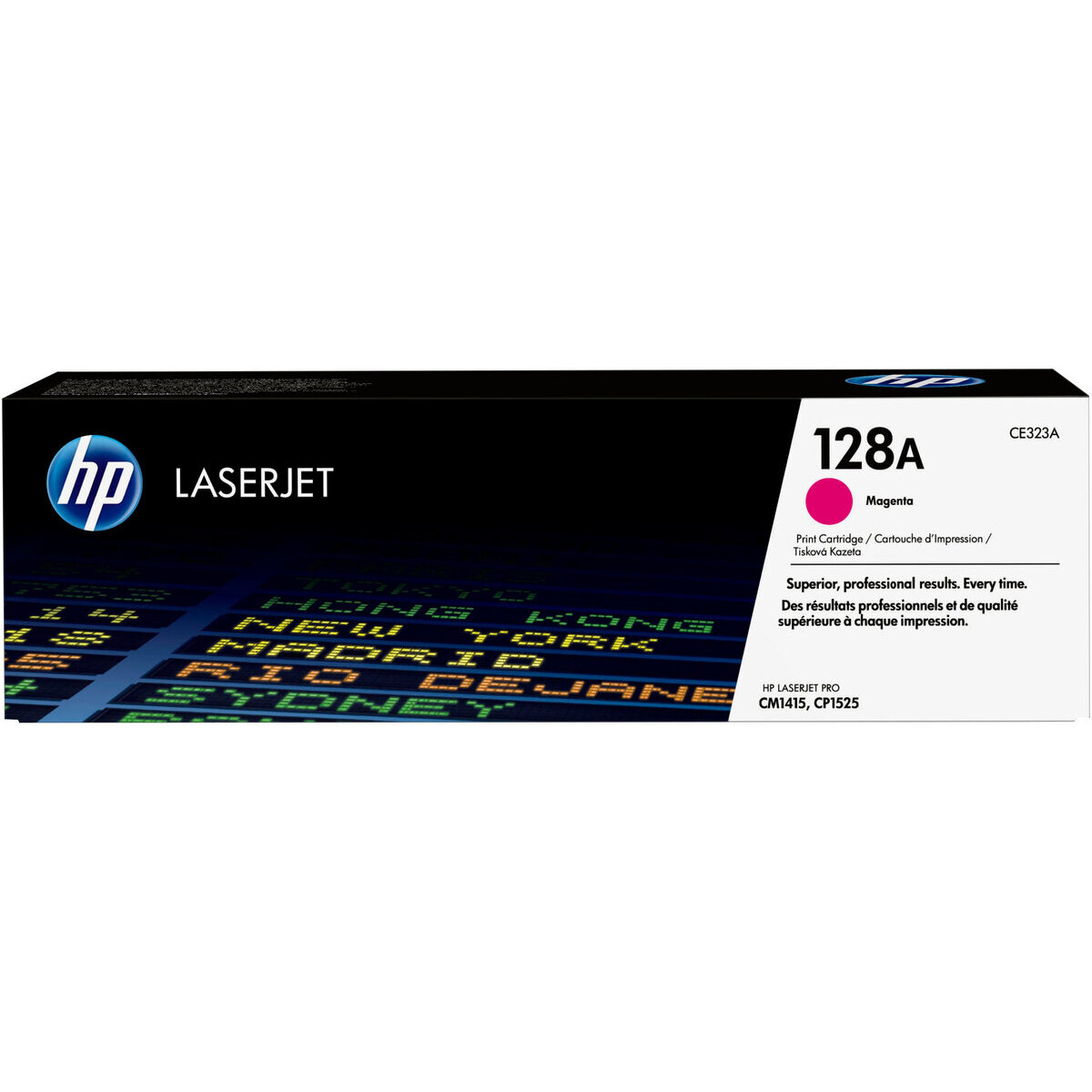 Toner Hp 128A Magenta Para Cm1415Fnw Mfp/Cp1525Nw/Cm1415Fn Ce323A