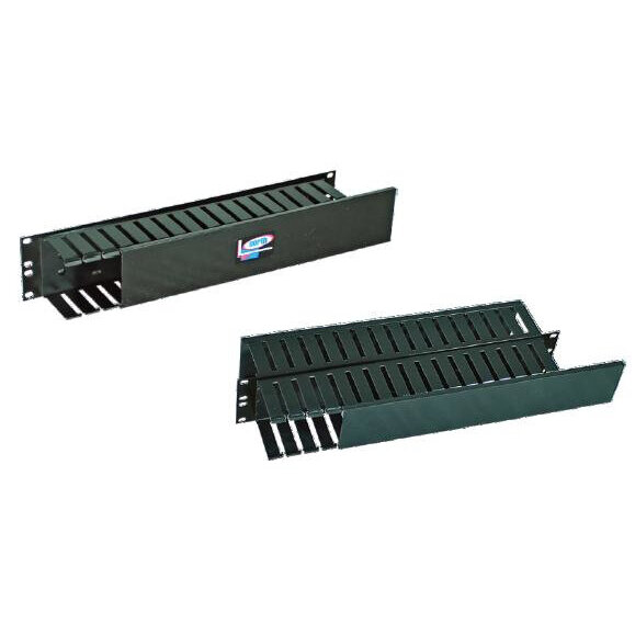 Organizador De Cables North 2U Sencillo Horizontal 19" North109-Bkt