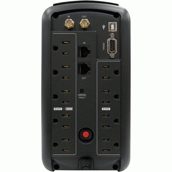 No Break Cyberpower 850Va Lcd 510W Regulador Usb Cp850Avrlcd