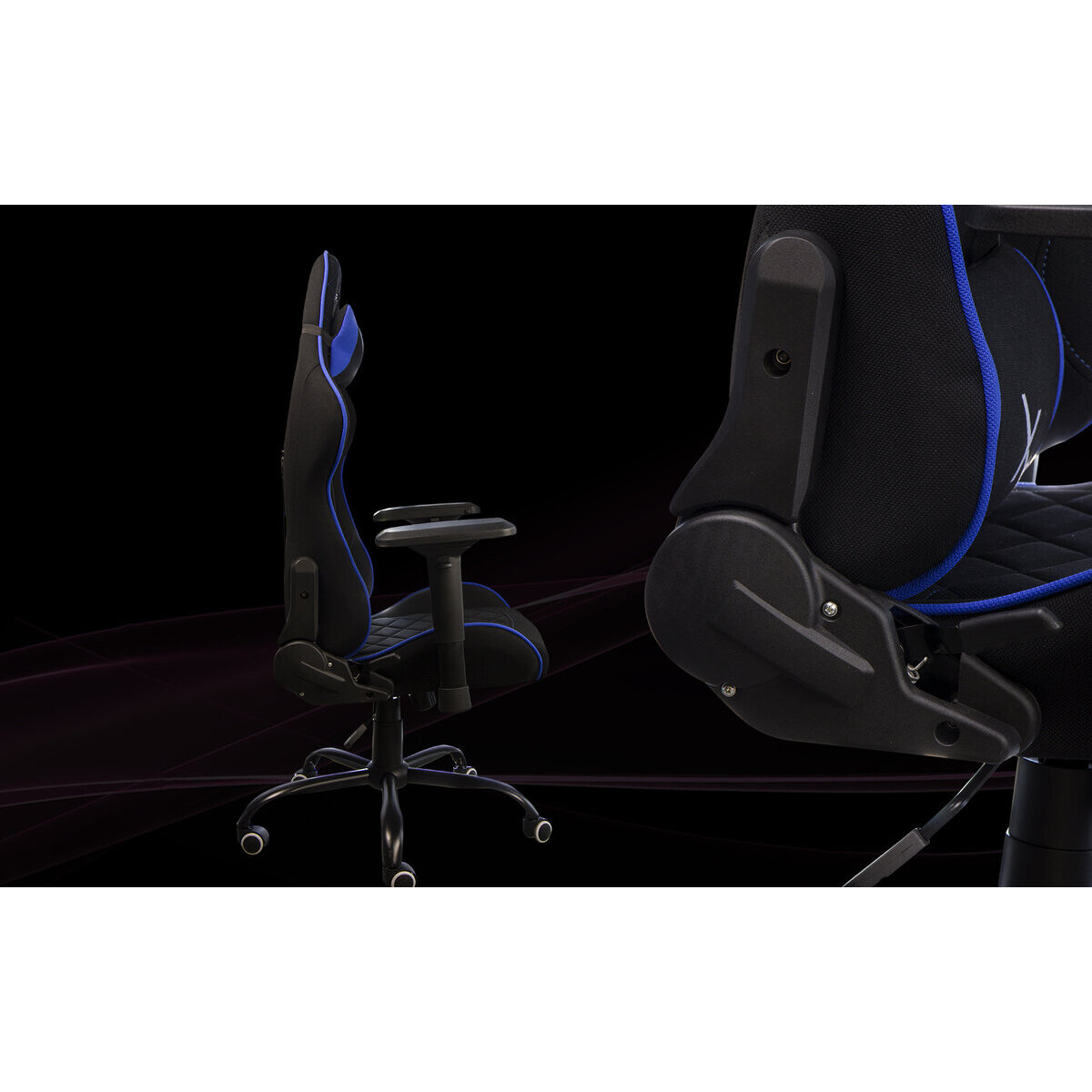 Silla Gamer Xzeal Xz25 Azul Soporte Hasta 150Kg Xzsxz25A