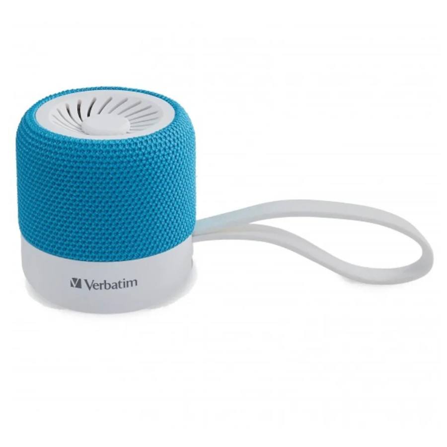 Mini Altavoz Verbatim Inalambrico Bluetooth Verde Azulado Vb70231