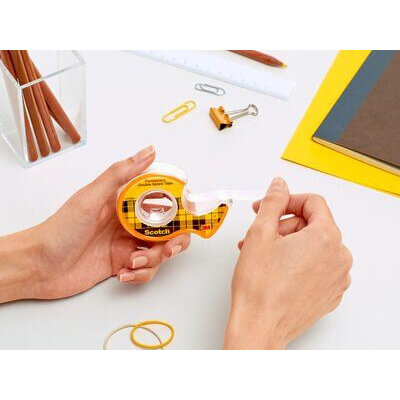 Cinta 3M Doble Capa Scotch 012X6.3 Mts C/Despachador