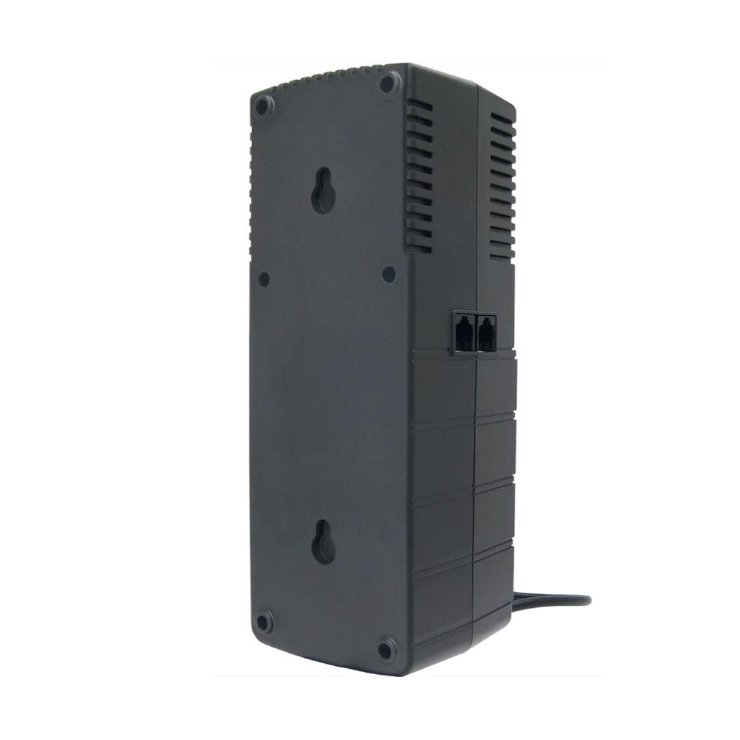 Regulador Vica T-02 1200 Va 700W 8 Cont 300J Color Negro