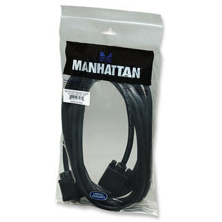 Cable Monitor Svga Manhattan 8Mm Hd15M-M  4.5M 312721