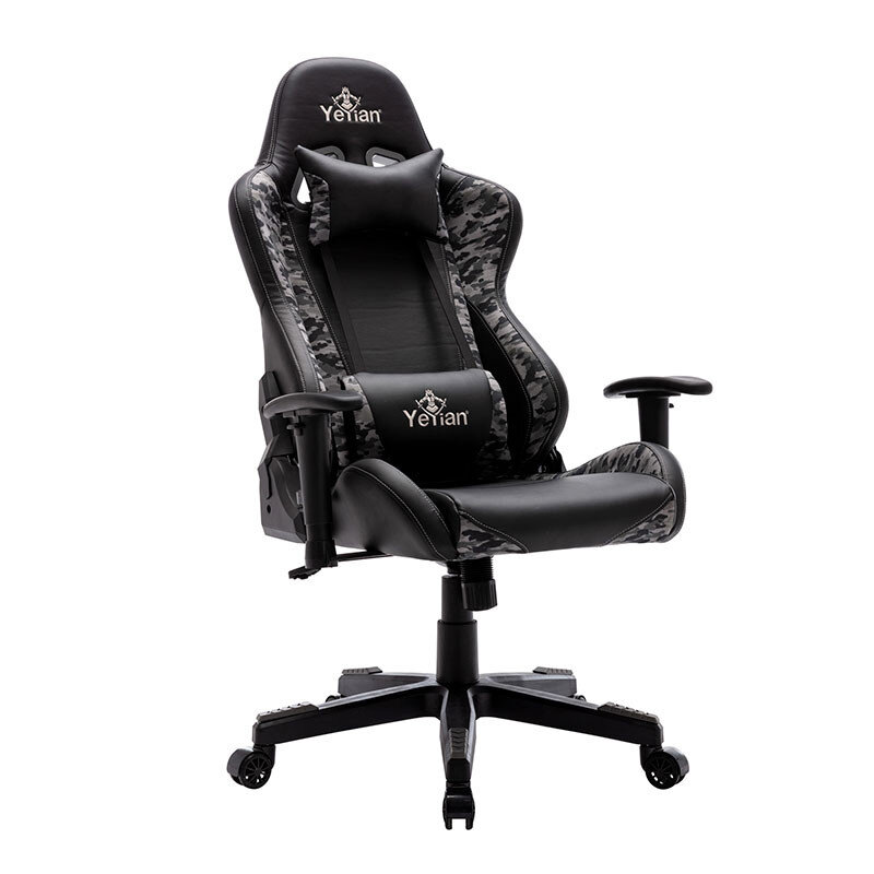 Silla Gaming Yeyian Yfrn-042920 Ryuji Night Camo Poli/Nyl Sop 150Kg