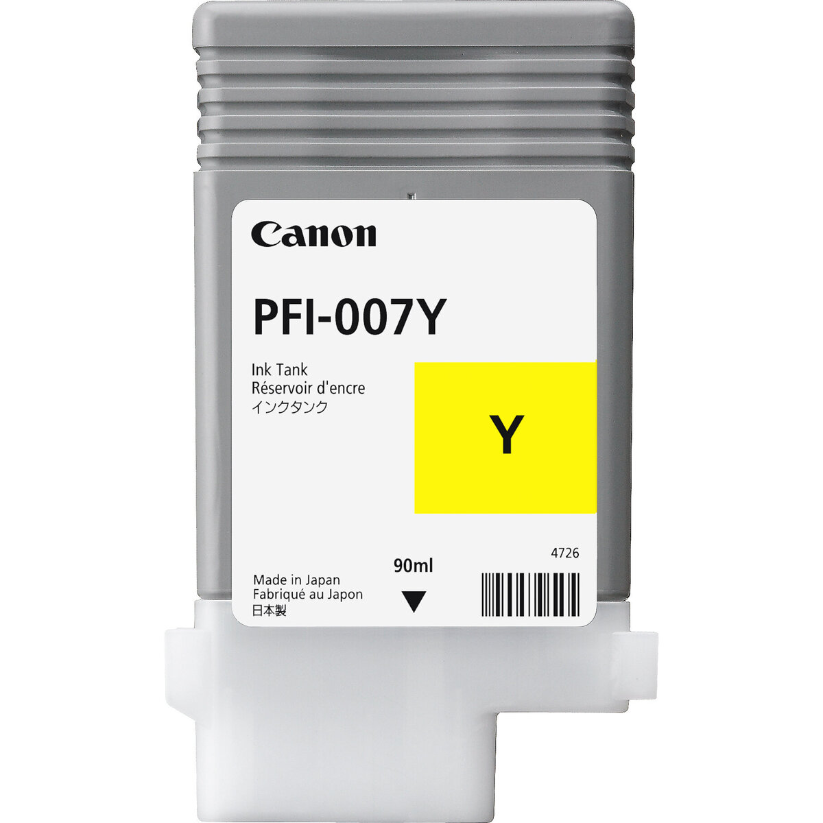 Tanque De Tinta Canon Pfi-007Y Amarillo 90Ml 2146C001Aa