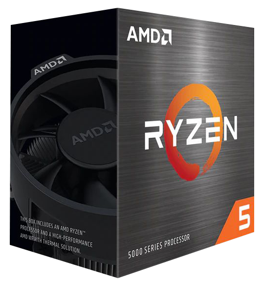 Procesador Amd Ryzen 5 5600 S-Am4 6Core 3.5Ghz Six-Core 8Mb L3 Cache Wraith Stealth 100-100000927Box