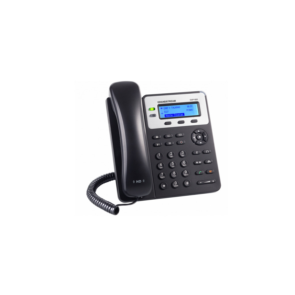 Telefono Ip Grandstream Gxp1620 Si 2 Lineas Negro