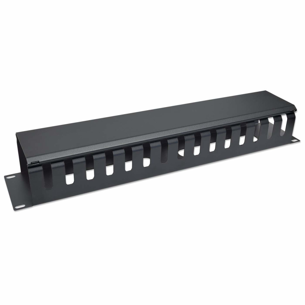 Organizador De Cables Intellinet Horizontal 19Aa 2U Acero (716062)