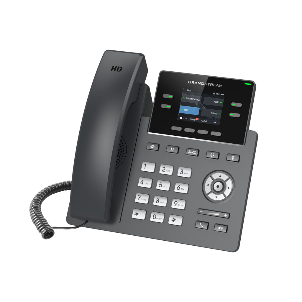 Telefono Ip Grandstream Grp2612P 4 Lineas 2 Sip Audio Hd