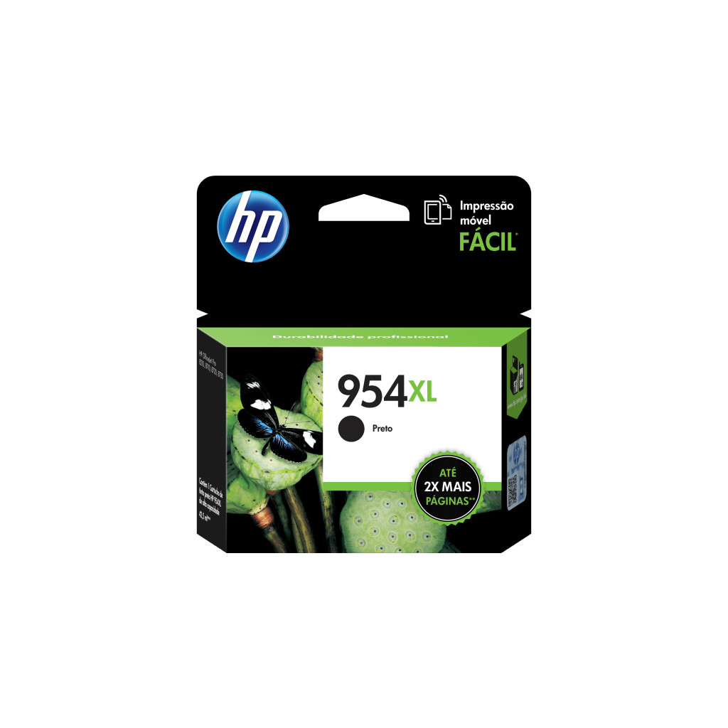 Cartucho Hp 954Xl Negro 2000 Pags P/Oj Pro 8210/8710 L0S71Al