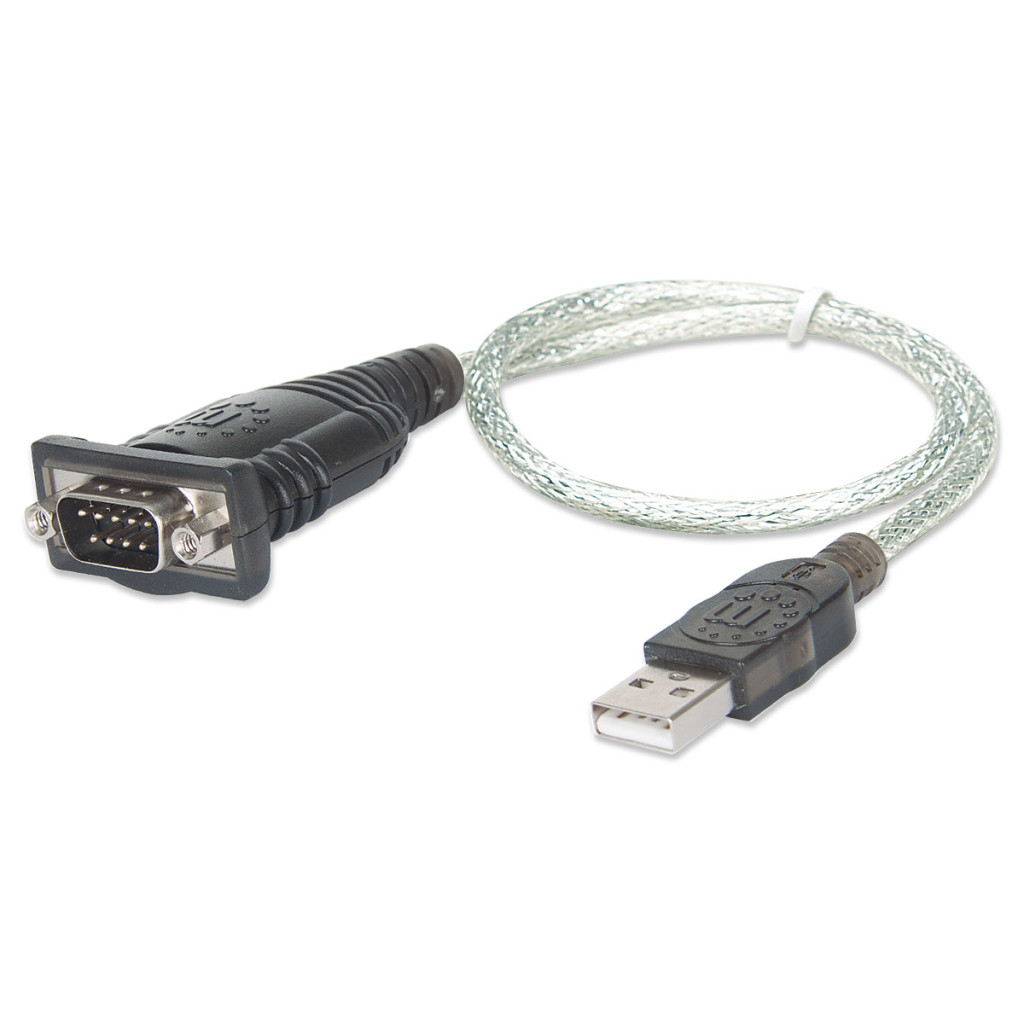 Convertidor Manhattan Usb A Serial Db9M 205146