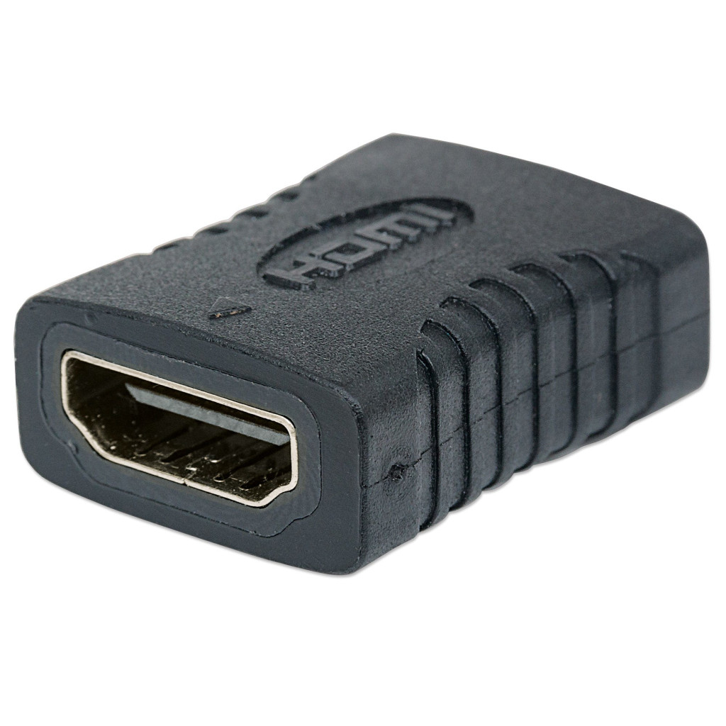 Cople Hdmi Manhattan Hdmi-Hdmi Hembra/Hembra Negro 353465