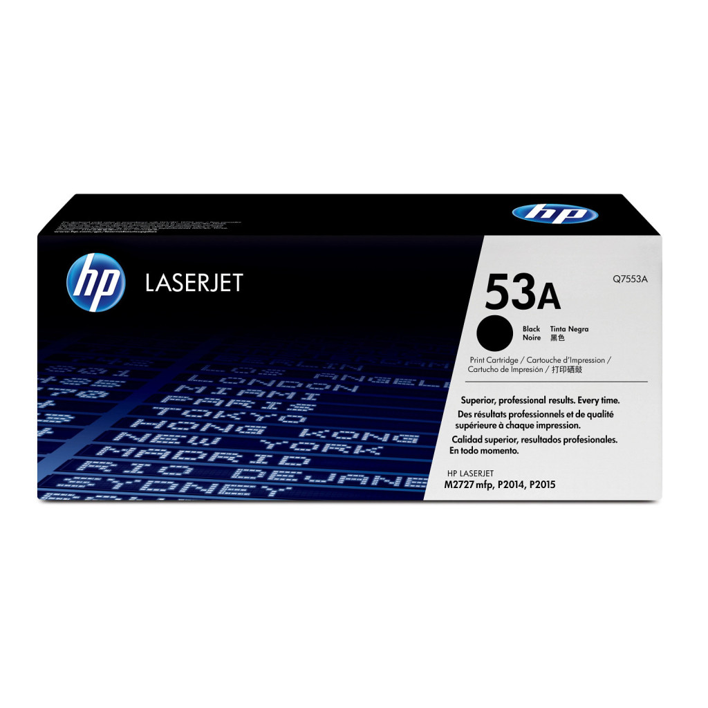 Toner Para Impresora Laser Hp 53A Negro P/2015 P2015D P2015Dn
