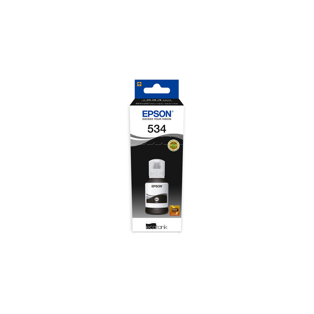 Botella Epson T534120 Negro Pigmento Serie M