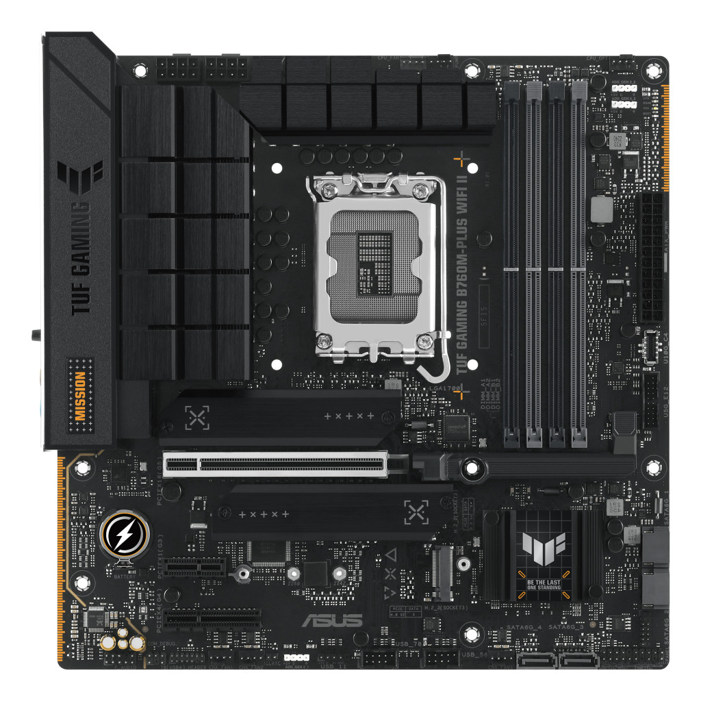 Tarjeta Madre Asus Tuf Gaming B760M-Plus Wifi Ii Intel B760 Lga 1700 192Gb Ddr5 Hdmi Micro-Atx