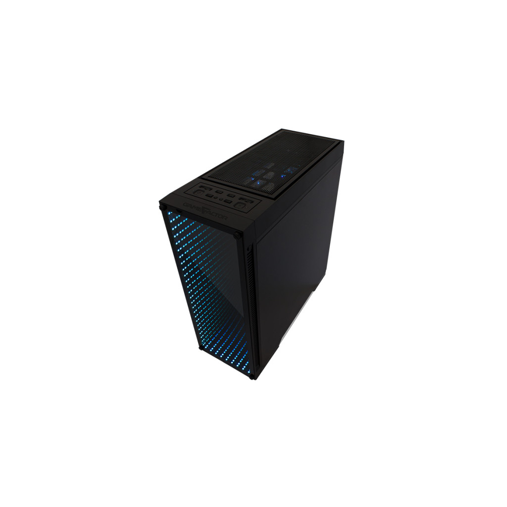 Gabinete Gamer Game Factor Csg601 Infinity Rgb Atx Sin Fuente