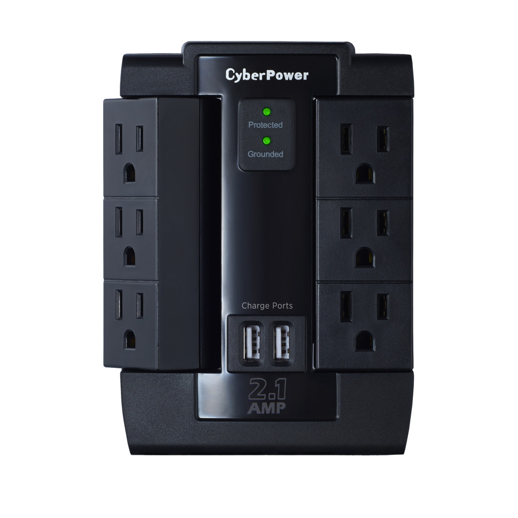 Supresor De Picos Cyberpower P600Wsurc1 6 Contactos/1200J
