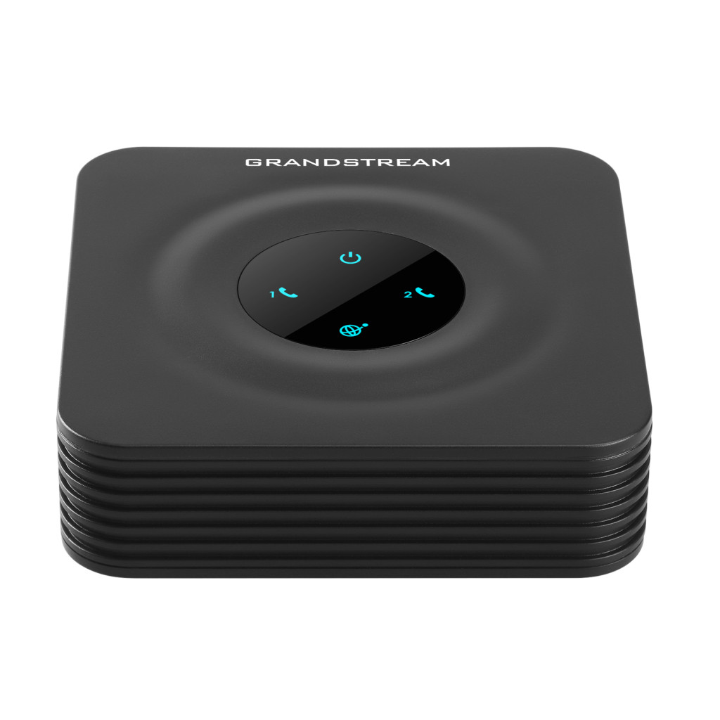 Adaptador Grandstream Ata Ht802 2 Puertos Fxs 1X Rj-45