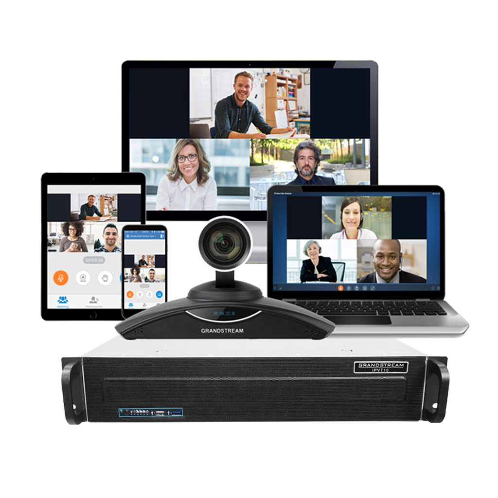 Servidor De Videoconferencia Para Empresas Gramdstream Ipvt10-Bs