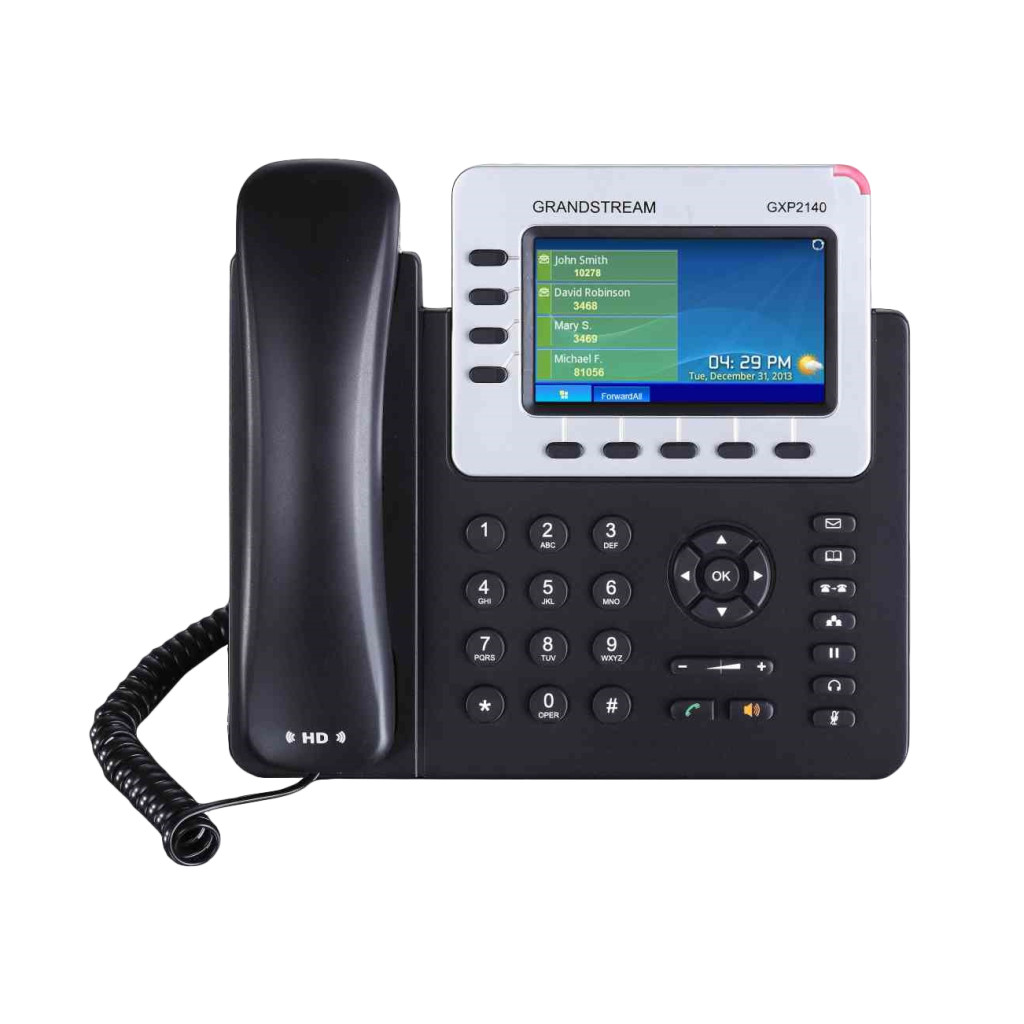 Telefono Ip Grandstream Gxp2140 4.3'' 4 Lineas