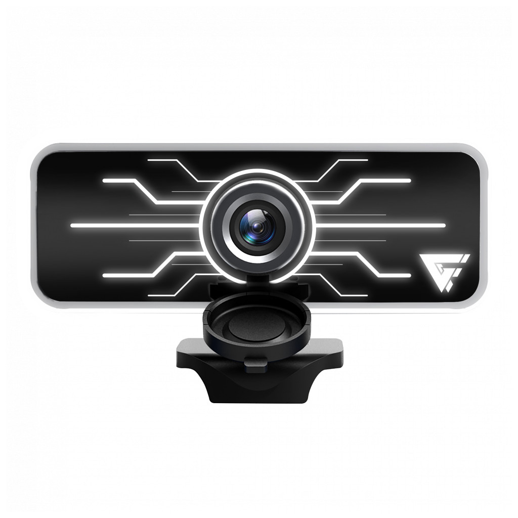 Camara Web Game Factor Wg400 1080P Led Usb Negra