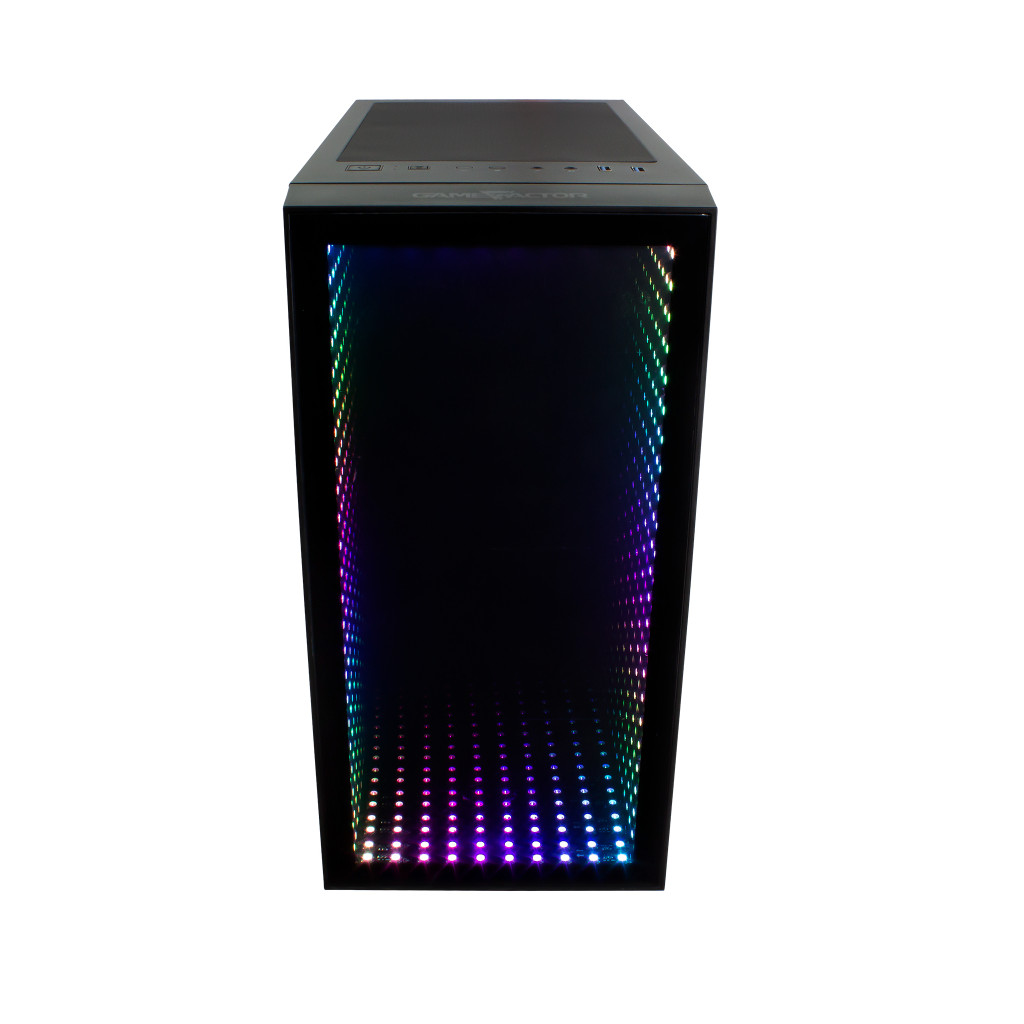 Gabinete Game Factor Csg560 Optcal Atx Rgb Cristal Templado