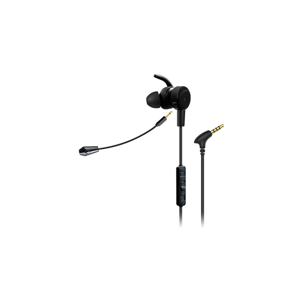 Audifonos Game Factor Epg500, Microfono Removible, 3.5Mm, Negro OPEN BOX A