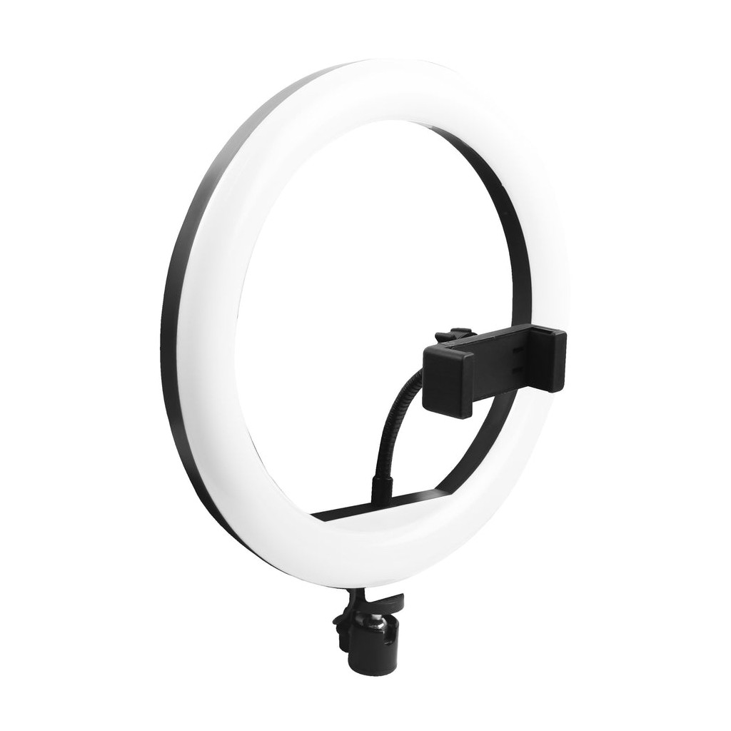 Aro De Luz Led Perfect Choice 10" Con Base Expandible Y Tripié Para Streaming Lumeria Pc-120407